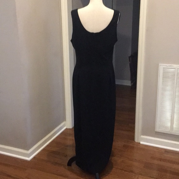 Evan Picone black dress .  Size 14.  EUC - Picture 5 of 7